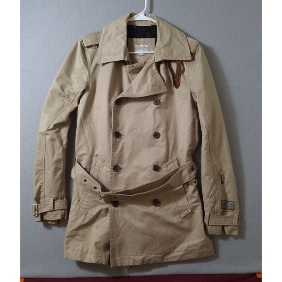 DIESEL  Jacket Women's Large Double Breasted Long Sleeve Belted Straps Vintage - Picture 1 of 16